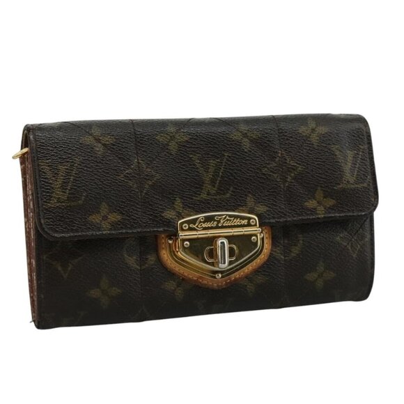 LOUIS VUITTON Monogram Etoile Portefeiulle Sarah Long Wallet M66556 Auth 90921 - Picture 1 of 16